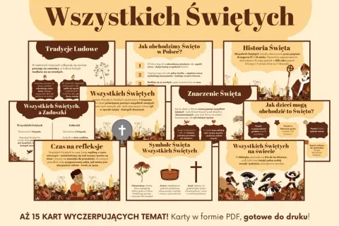 Wszystkich Świętych, kiedyś i dziś. Poznaj tradycje, symbole i znaczenie tego dnia.