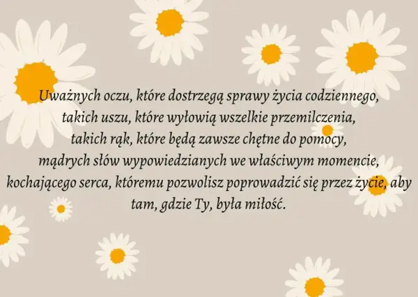 Wierszyk na urodziny dla kolegi: o uważnych oczach, pomocnych dłoniach i sercu pełnym miłości.